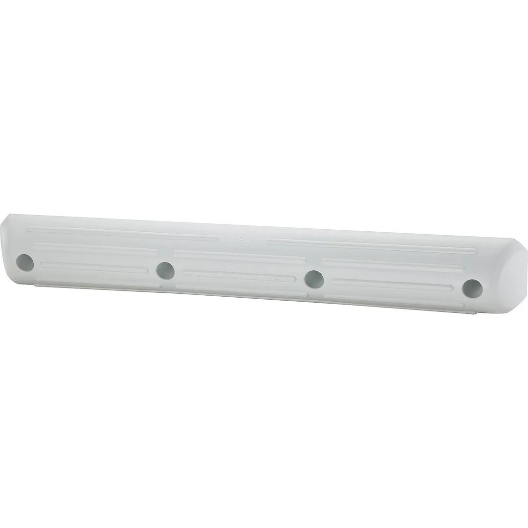 93537-1 – ATTWOOD MARI Dock Edge, Long Edge Guard 45 Inch Length x 8-1/2 Inch Width x 6 Inch Height White Polymeric F...